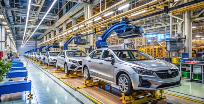 Automotive sector illustration